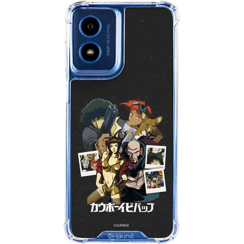 Cowboy Bebop Group Shot Moto G 5G (2024) Clear Case